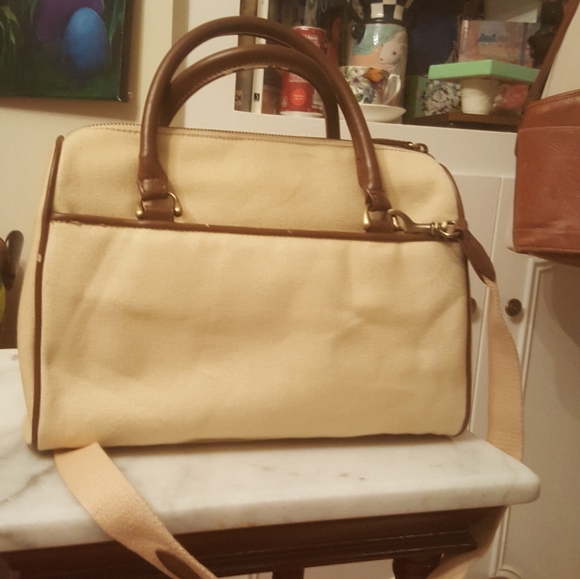 Etienne Aigner Canvas Collection Bag - Picture 7 of 11